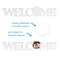 Sublimation Blank White Coated Wood Word Blocks Home Décor for Mantle– Sublimation Ready with 3.74” Plate